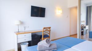 Postel nebo postele na pokoji v ubytování Seth Playa Azul