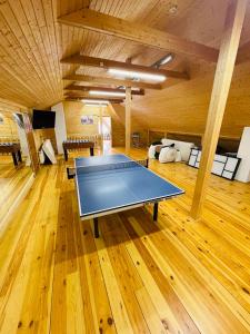Stolní tenis v ubytování Tauriņkrasti nebo okolí