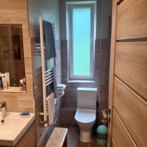 Koupelna v ubytování Home Jurmala