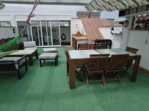 A seating area at GMID IMMO A187 Apartamento Port Canigo