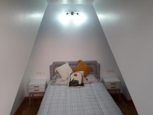 Postel nebo postele na pokoji v ubytování TEMPLE