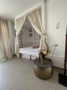 Posteľ alebo postele v izbe v ubytovaní Papyrus City Centre Apartments
