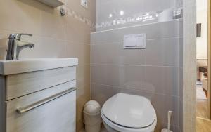 Koupelna v ubytování Mobile Home Rojnic