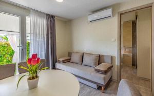 Posezení v ubytování Mobile Home Rojnic