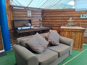 Et opholdsområde på The Deck