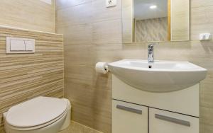 Koupelna v ubytování Mobile Home Rojnic