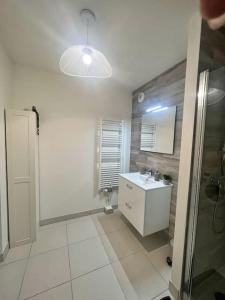 Koupelna v ubytování Alma Terra - Terrasse privative