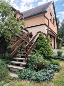 Zahrada ubytování Apartmán Barbora