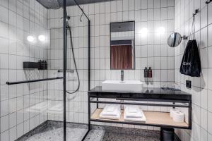 Koupelna v ubytování Quality Hotel Richard With