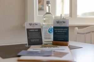 Getränke in der Unterkunft Appartement Kleeblatt