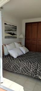 Cama o camas de una habitación en Les Hauts de Carcès