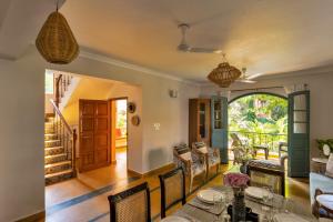 Posezení v ubytování Beachside Bliss Villas Candolim 10 min walk from Sinquerim Beach