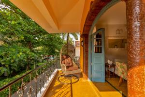 Zahrada ubytování Beachside Bliss Villas Candolim 10 min walk from Sinquerim Beach