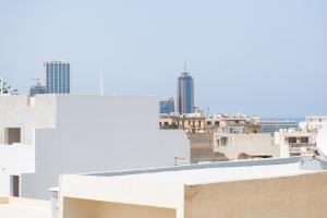 Nespecifikovaný výhled na destinaci Sliema nebo výhled na město při pohledu z penzionu