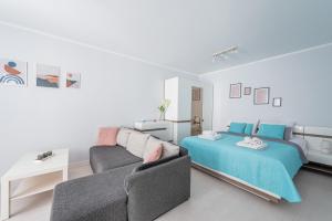 Posedenie v ubytovaní Apartament z balkonem przy Latarni 150m od morza