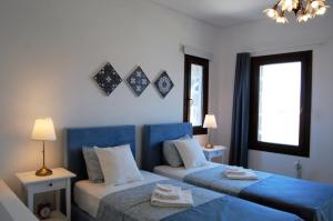 A bed or beds in a room at Seaview Villa