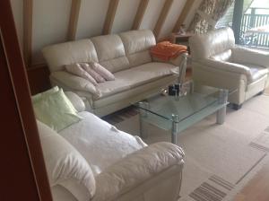 Posezení v ubytování Ferienhaus Kreuzberglick