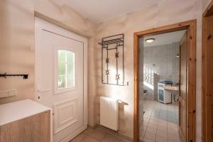 Koupelna v ubytování Ferienwohnung Wenzlaff