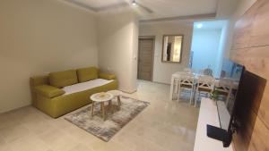 Istumisnurk majutusasutuses Apartman Front