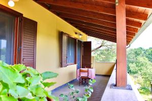 Balkón nebo terasa v ubytování B&B Terre Toscane