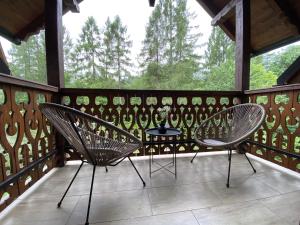 Balkon lub taras w obiekcie Apartamenty Łasica Jaworki