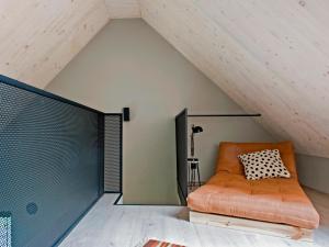 Łóżko lub łóżka w pokoju w obiekcie Apartamenty Łasica Jaworki