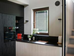 Kuchnia lub aneks kuchenny w obiekcie Apartamenty Łasica Jaworki