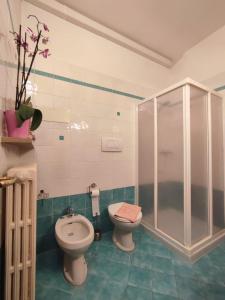 Salle de bains dans l'établissement Meraviglioso appartamento Malva 1