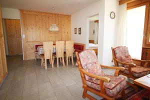 Posezení v ubytování Residenza Lagrev 2 Zimmerwohnung Nr 012 - Typ 21A - Hochparterre - Süd