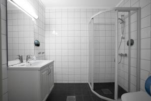 Vonios kambarys apgyvendinimo įstaigoje Smuksjøseter Fjellstue