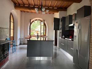 Cucina o angolo cottura di Villa Bella Costa