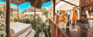 Zahrada ubytování Hotel Boutique Naj Casa Holbox