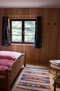 Een bed of bedden in een kamer bij Sängerwiese