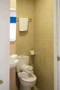 Łazienka w obiekcie Comodo y agradable estudio en Madrid centro A6