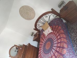 Postel nebo postele na pokoji v ubytování Apartamento en Serra con preciosas vistas.
