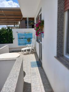 Balkón nebo terasa v ubytování Il cappero, sul mare