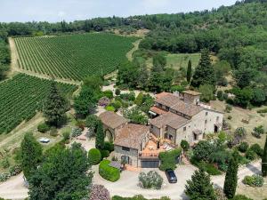 Paesaggio naturale nelle vicinanze of country house