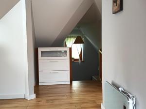 Kuchyň nebo kuchyňský kout v ubytování TWOJA CHATA Apartamenty pod niebem zarezerwuj na podhalami pl