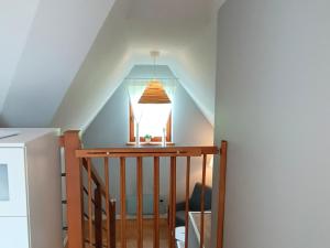 Postel nebo postele na pokoji v ubytování TWOJA CHATA Apartamenty pod niebem zarezerwuj na podhalami pl