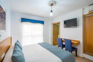 TV a/nebo společenská místnost v ubytování Hostal RR Feria by Beleret
