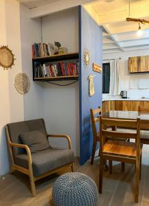 Posezení v ubytování Calala Lodge
