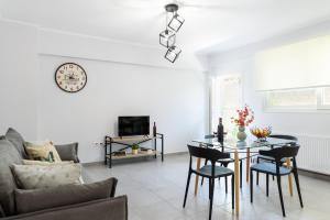 Χώρος καθιστικού στο Peter's cozy home