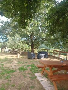 Zahrada ubytování Agriturismo Cisogna