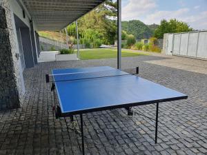 Stolní tenis v ubytování Pláž Hrdlička nebo okolí
