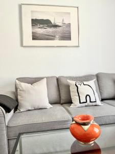 Posezení v ubytování Vera Apartment, acogedor y tranquilo en el corazón de la ciudad