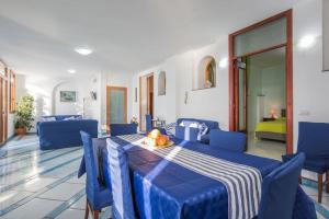 Χώρος καθιστικού στο Villa Lena