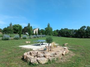 Zahrada ubytování Bastide De Luzert