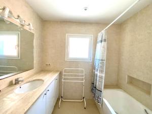 Koupelna v ubytování La Casita