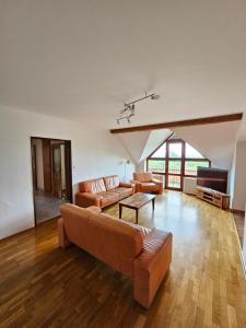 Postel nebo postele na pokoji v ubytování Apartmány Turold Mikulov 2