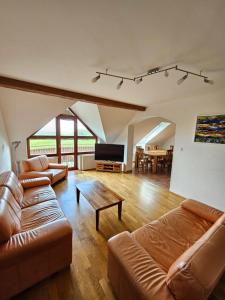 Posezení v ubytování Apartmány Turold Mikulov 2